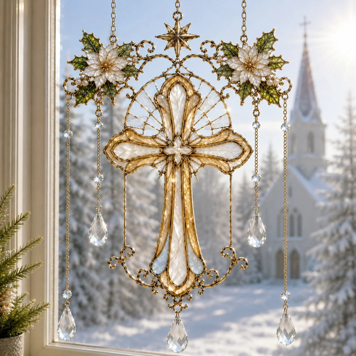 ๐ฅ Last Day: 50% Off โ ๐ Faith-Inspired Acrylic Sun Catcher