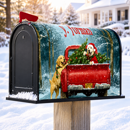 Reusable Magnetic Mailbox Cover – Outdoor Decorative Mailbox Wrap for Gardens and Yards