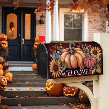 Reusable Magnetic Mailbox Cover – Outdoor Decorative Mailbox Wrap for Gardens and Yards