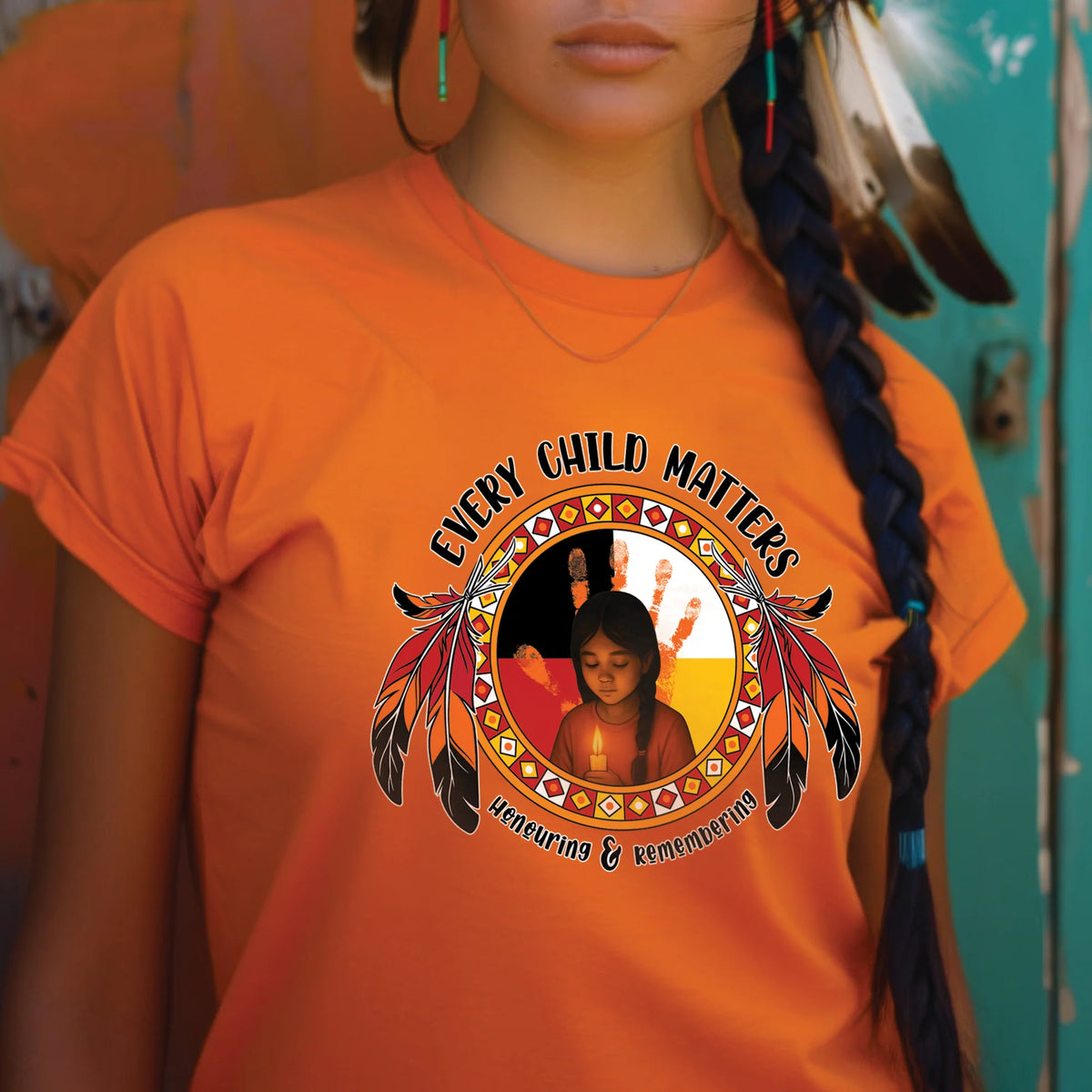 Remembering the Lost, Honouring the Survivors For Orange Shirt Day Unisex T-shirt/Hoodie/Sweatshirt 148