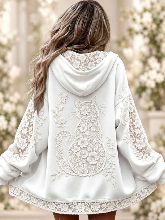Women's Floral Cat Jackets