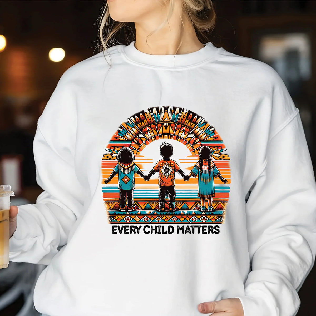 Truth and Reconciliation Every Child Matters Orange Shirt Day Native American Unisex T-shirt/Hoodie/Sweatshirt