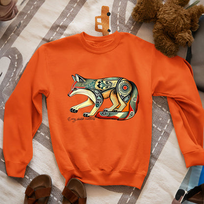 Every Child Matters Native Fox Totem Native American Unisex T-shirt/Hoodie/Sweatshirt