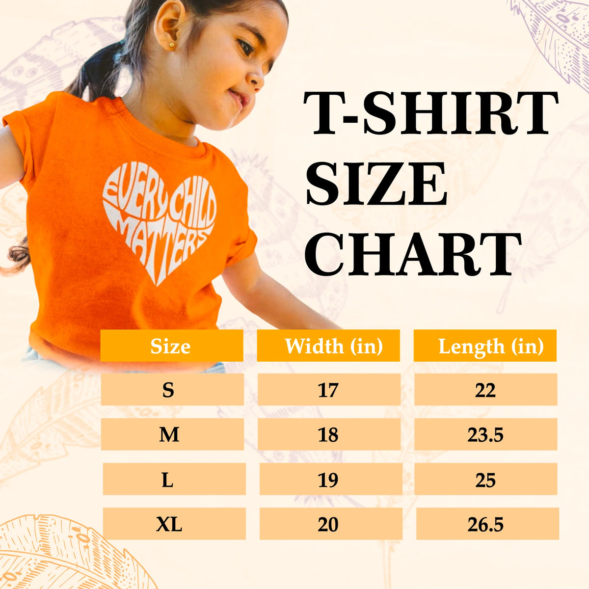 Every Child Matters Native Children For Orange Shirt Day Unisex T-shirt/Hoodie/Sweatshirt 288