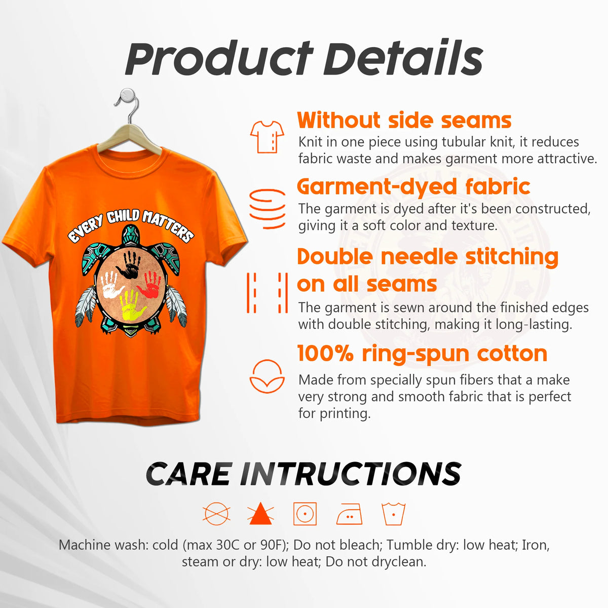Every Child Matters For Orange Shirt Day Unisex T-shirt/Hoodie/Sweatshirt 156