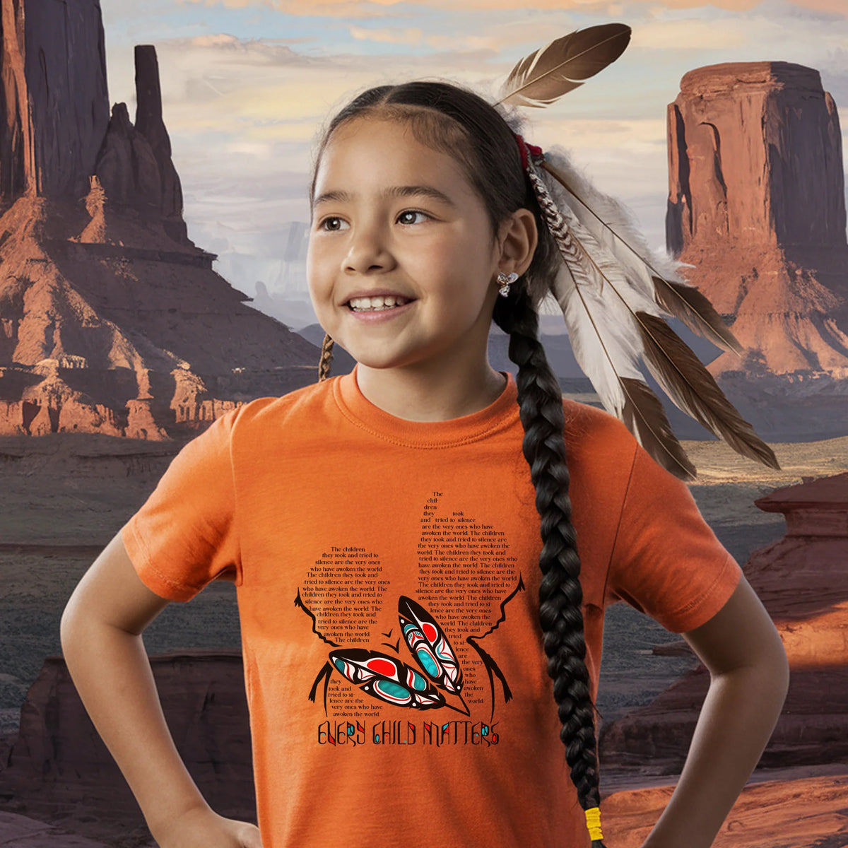 Every Child Matters Orange Shirt Day Unisex T-shirt/Hoodie/Sweatshirt