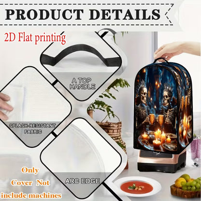 2D Printed Kitchen Appliance Cover – Decorative Dustproof Mixer & Blender Cover