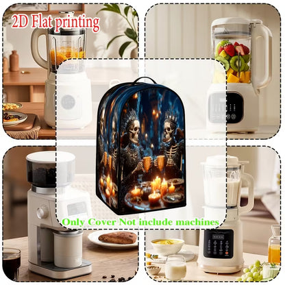 2D Printed Kitchen Appliance Cover – Decorative Dustproof Mixer & Blender Cover