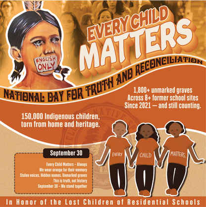 Every Child Matters Guardian Spirit Bear Paw Orange Shirt Day Native American Unisex T-shirt/Hoodie/Sweatshirt