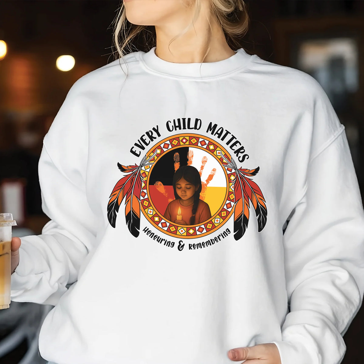 Remembering the Lost, Honouring the Survivors For Orange Shirt Day Unisex T-shirt/Hoodie/Sweatshirt 148
