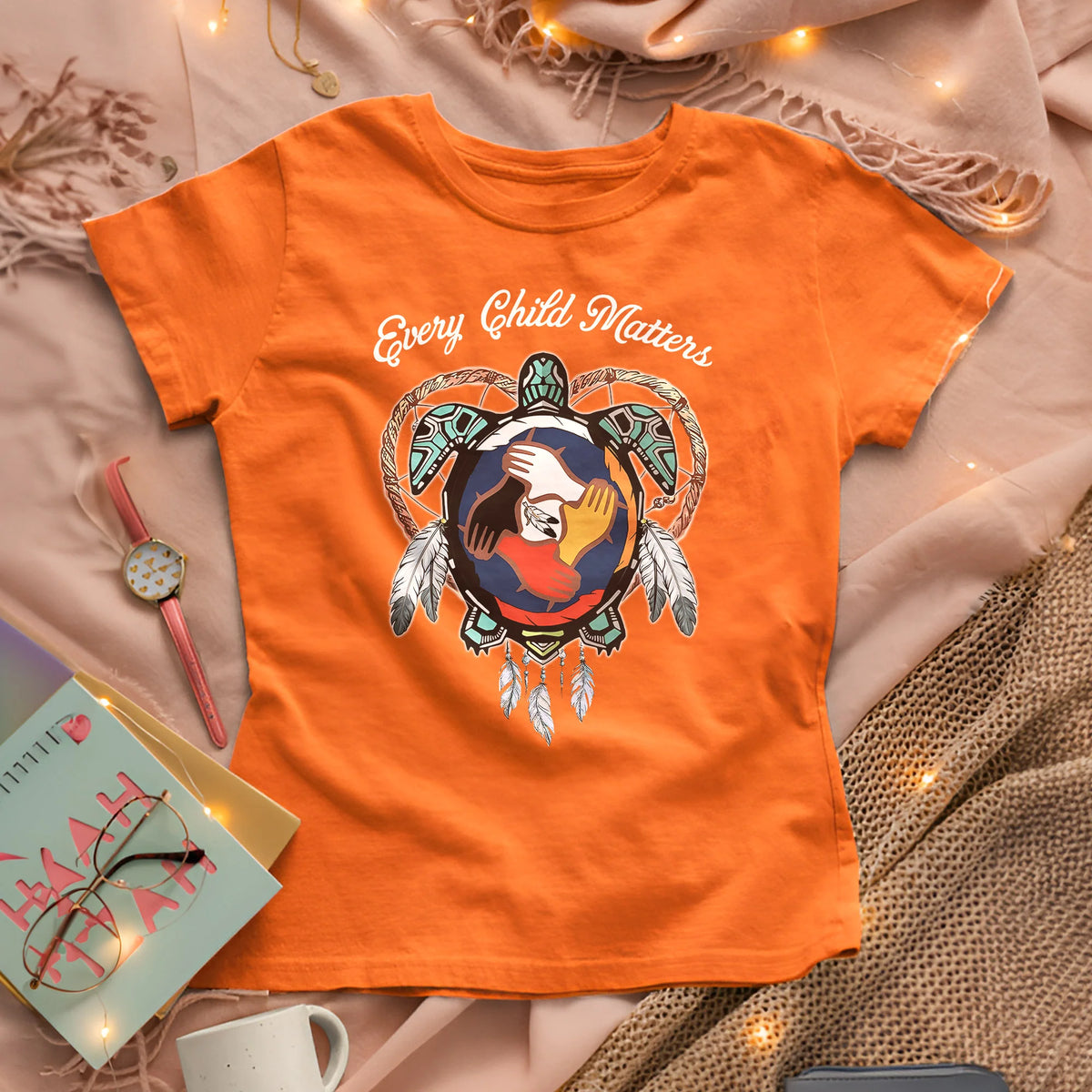 Unity for the Future of Indigenous Children Strength of the Turtle Island Unisex T-shirt/Hoodie/Sweatshirt