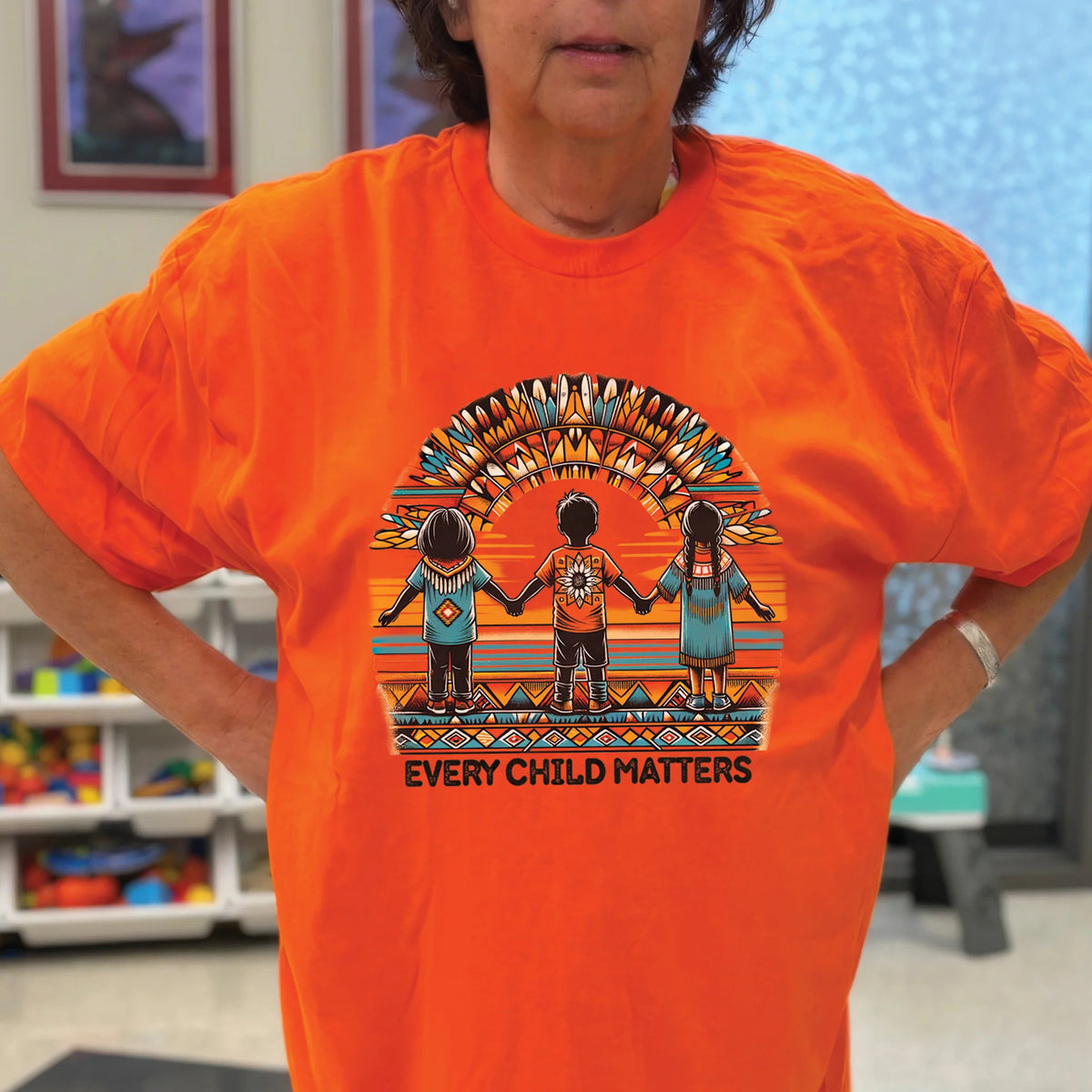 Truth and Reconciliation Every Child Matters Orange Shirt Day Native American Unisex T-shirt/Hoodie/Sweatshirt