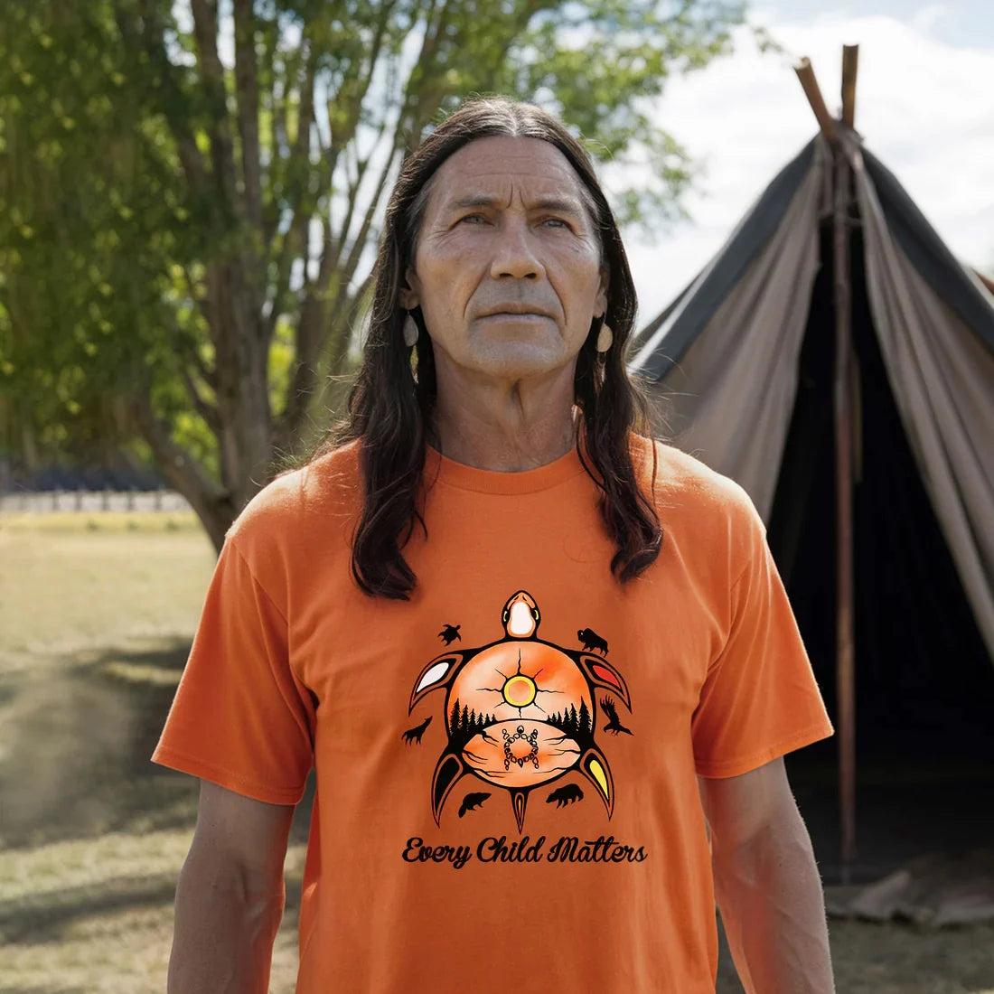 Every Child Matters Turtle For Orange Shirt Day Unisex T-shirt/Hoodie/Sweatshirt 264