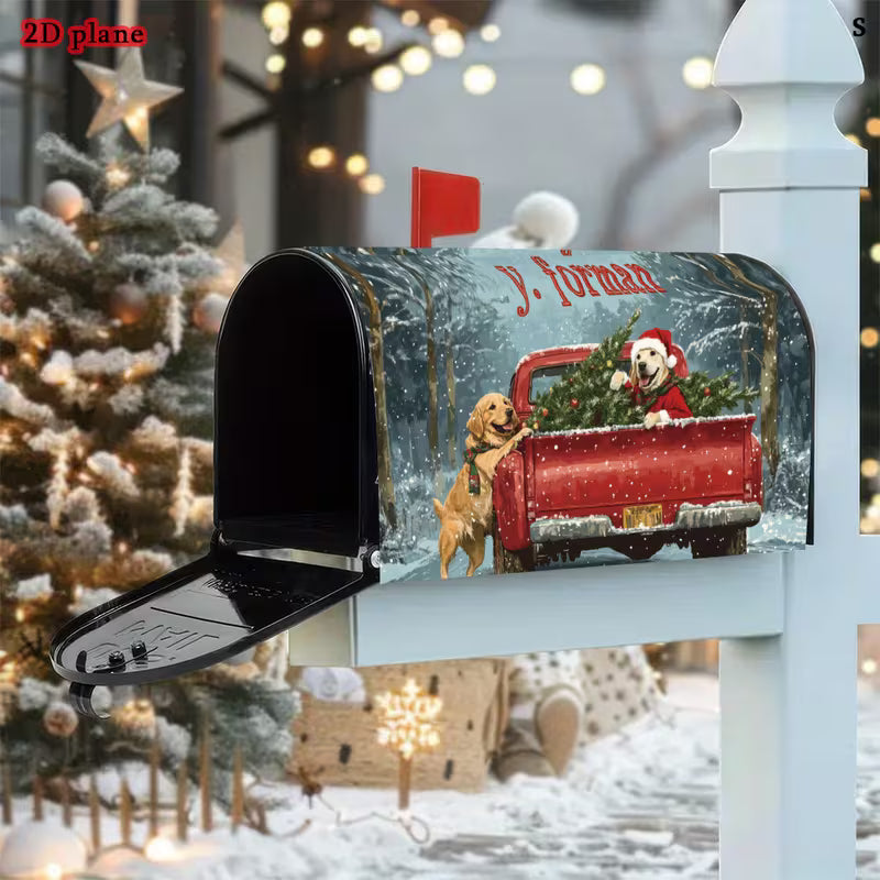 Reusable Magnetic Mailbox Cover – Outdoor Decorative Mailbox Wrap for Gardens and Yards