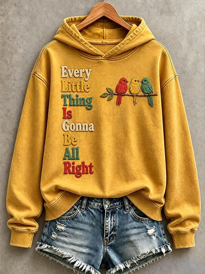 Women's Every Little Thing Is Gonna Be All Right Hoodie-01