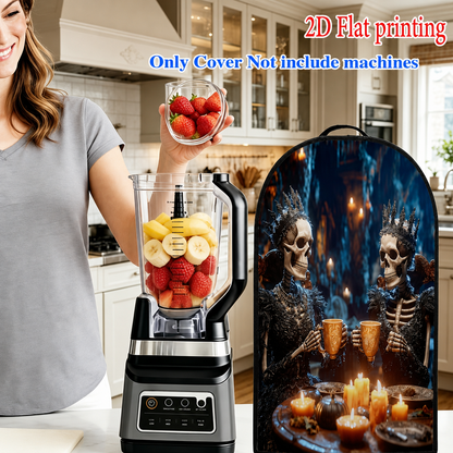 2D Printed Kitchen Appliance Cover – Decorative Dustproof Mixer & Blender Cover