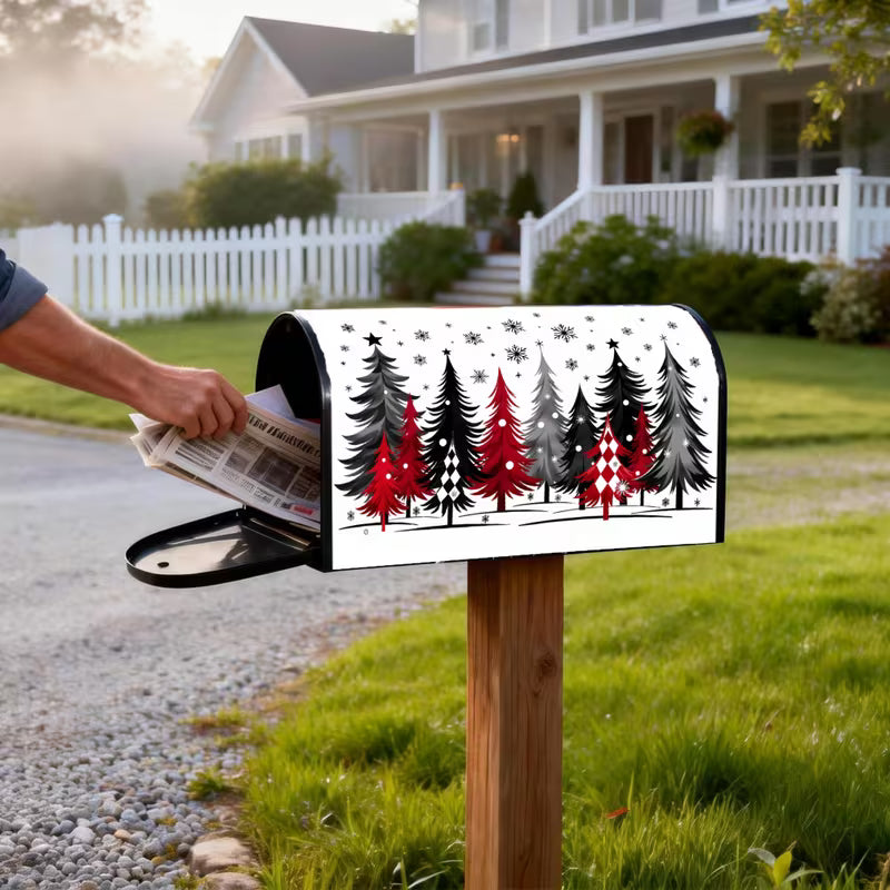 Reusable Magnetic Mailbox Cover – Outdoor Decorative Mailbox Wrap for Gardens and Yards